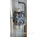 Tops con hombros descubiertos estampados Sweet Lady